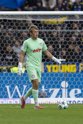 3. Liga, Fortuna Köln - 1. FC Saarbrücken; 10.10.2026 Lennart Winkler (Fortuna Köln, 1). 3. Liga, Fortuna Köln - 1. FC Saarbrücken, 8. Spieltag, am 10.10.2026, Südstadion, Köln. DFB regulations prohibit any use of photographs as image sequences and or quasi-video Copyright: xBEAUTIFULxSPORTS Meuselx