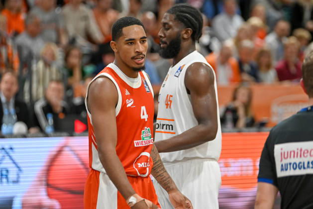Armaan Franklin (RASTA Vechta, 04) RASTA Vechta vs. ratiopharm Ulm, easyCredit Basketball Bundesliga, 5. Spieltag, Saison 2026 2027, 10.10.2026, RASTA Vechta vs. ratiopharm Ulm, easyCredit Basketball Bundesliga, 5. Spieltag, Saison 2026 2027, 10.10.2026 Vechta Copyright: xEibner-Pressefoto RobertxGertzenx EP_RGN