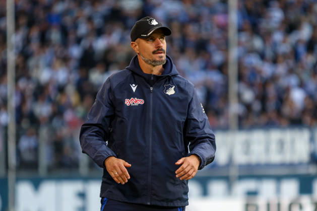 10.10.2026, GER, Fussball, Herren, 3. Liga, Saison 2026 2027, MSV Duisburg - TSG Hoffenheim II Stefan Kleineheismann (TSG II) schaut Copyright: xSvenxHanischx