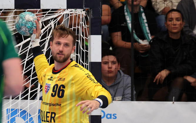 10.10.2026, Deutschland, Göppingen, Handball Opel HBL Bundesliga, FRISCH AUF! Göppingen vs. SG BBM Bietigheim, Jan Hrdlicka (BBM)