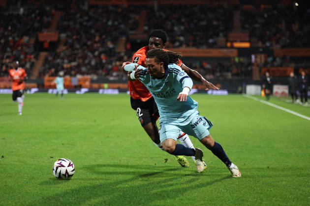 FC Lorient v Paris FC - Ligue 1 McDonald s 2026 2027 Nathaniel ADJEI and Luca KOLEOSHO Pduring Ligue 1 McDonald s match between Lorient and Paris at Stade Yves Allainmat on October 10, 2026 in Lorient, France. Lorient France  Copyright: xJohnnyxFidelinx 776573317