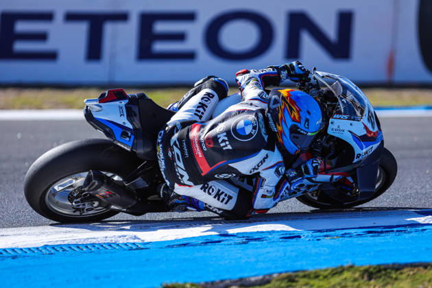 World Superbikes Estoril Round 2026 - Day 2 Miguel Oliveira of Portugal rides for the ROKiT BMW Motorrad WorldSBK Team during the 2026 World Superbike Estoril Round at Circuito do Estoril in Cascais, Portugal, on October 10, 2026. Estoril Lisboa Portugal  Copyright: xMiguelxReisx originalFilename:reis-notitle261010_npDFM.jpg