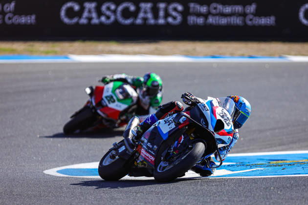 World Superbikes Estoril Round 2026 - Day 2 Miguel Oliveira of Portugal rides for the ROKiT BMW Motorrad WorldSBK Team during the 2026 World Superbike Estoril Round at Circuito do Estoril in Cascais, Portugal, on October 10, 2026. Estoril Lisboa Portugal  Copyright: xMiguelxReisx originalFilename:reis-notitle261010_npT3i.jpg