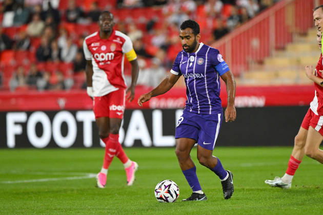 FOOTBALL : AS Monaco VS Toulouse FC - Ligue 1 McDonald s - 10 10 2026 Cristian Casseres Jr. (TFC) - Ligue 1 McDonald s match between AS Monaoc and Toulouse Football Club on October 10, 2026 at the Louis II Stadium in Monaco. MonacoMonaco  Copyright: xWilliamxCannarellax
