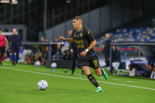 Serie A football match 2026 27 season: Napoli vs. Frosinone Giorgio Kvernadze of FC Frosinone during the 2026 27 Serie A match between SSC Napoli and FC Frosinone, played on October 10, 2026, at the Stadio Diego Armando Maradona in Naples NAPOLI stadio Diego Armando Maradona CAMPANIA ITALIA Copyright: xFABIOxSASSO FPAxFabioxSassox Napoli Frosinone2026_10_10Fabio Sasso6734