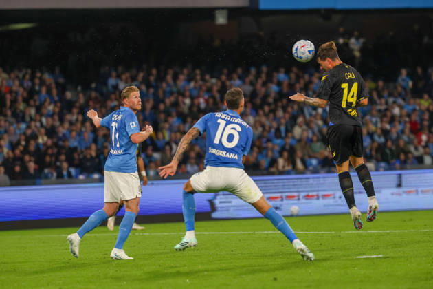 October 10, 2026, Napoli, Campania, ITALIA: Giacomo CaloÂ² of FC Frosinone during the 2026 27 Serie A match between SSC Napoli and FC Frosinone, played on October 10, 2026, at the Stadio Diego Armando Maradona in Naples Napoli ITALIA - ZUMAs236 20261010_aap_s236_021 Copyright: xFabioxSassox