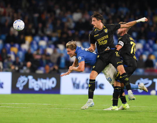 October 10, 2026, Napoli, Campania, ITALIA: Rasmus Hojlund of SSC Napoli during the 2026 27 Serie A match between SSC Napoli and FC Frosinone, played on October 10, 2026, at the Stadio Diego Armando Maradona in Naples Napoli ITALIA - ZUMAs236 20261010_aap_s236_033 Copyright: xFabioxSassox