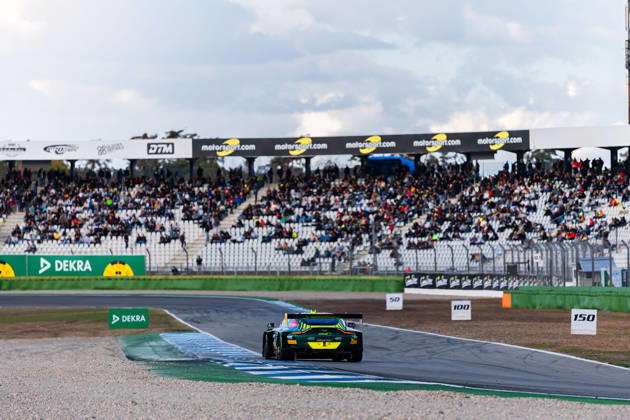 ADAC GT Masters, 11. + 12. Rennen Hockenheim 2026 39 Aston Martin Vantage GT3 EVO, Comtoyou Racing: Jamie Alan Day, Baudouin Detout - picture by Gruppe C Photography Salzburg Salzburgring Germany Copyright: xGruppexCxPhotographyx