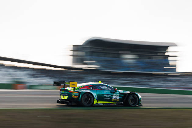 ADAC GT Masters, 11. + 12. Rennen Hockenheim 2026 39 Aston Martin Vantage GT3 EVO, Comtoyou Racing: Jamie Alan Day, Baudouin Detout - picture by Gruppe C Photography Salzburg Salzburgring Bayern Germany Copyright: xGruppexCxPhotographyx
