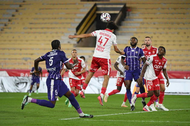 FOOTBALL : AS Monaco VS Toulouse FC - Ligue 1 McDonald s - 10 10 2026 Ligue 1 McDonald s match between AS Monaco and Toulouse Football Club on October 10, 2026 at the Louis II Stadium in Monaco. MonacoMonaco  Copyright: xWilliamxCannarellax