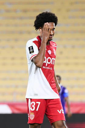 AS Monaco v Toulouse FC - Ligue 1 McDonald s 2026 2027 Edan DIOP of Monaco celebrate after scores during Ligue 1 McDonald s match between Monaco and Toulouse at Stade Louis II on October 10, 2026 in Monaco, Monaco. Monaco Monaco  Copyright: xIconxSportx 776573324