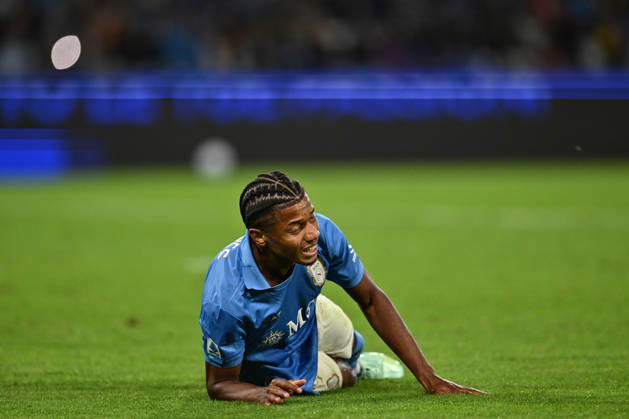 Dc Napoli 10 10 2026 - campionato di calcio serie A Napoli-Frosinone foto Domenico Cippitelli Image nella foto: David Neres 