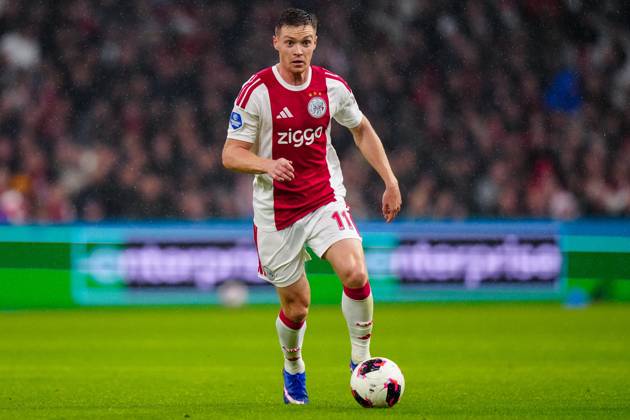 AMSTERDAM , 10-10-2026 , JohanCruyff Arena , season 2026 2027 , Dutch Eredivisie football , Match between Ajax and NEC Nijmegen , picture shows Ajax player Viktor Tsygankov dribbles with the ball Ajax - NEC  x208128295x Copyright: