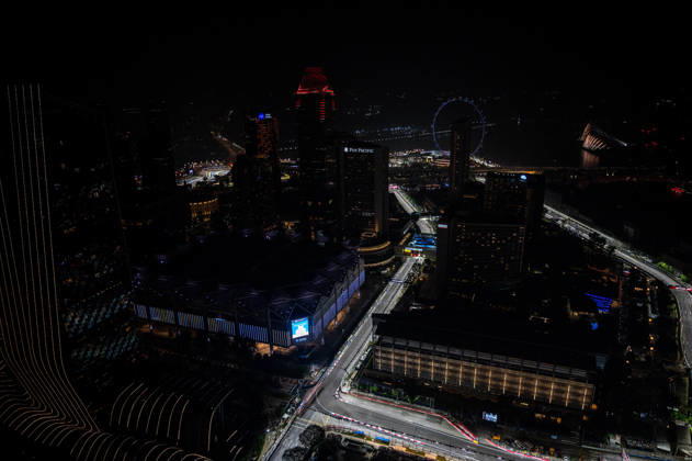 F1 - SINGAPORE GRAND PRIX 2026 41 LINDBLAD Arvid (gbr), Visa Cash App RB F1 Team VCARB03, action during the 2026 Formula 1 Singapore Grand Prix, 17th round of the 2026 Formula One World Championship, WM, Weltmeisterschaft from October 9 to 11, 2026 on the Marina Bay Street Circuit, in Singapore, Singapore - SingaporeSingapore Copyright: xALBERTOxVIMERCATIx