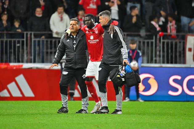 Stade Brestois 29 v Angers SCO - Ligue 1 McDonald s 2026 2027 Mama BALDE of Stade Brestois 29 during Ligue 1 McDonald s match between Brest and Angers at Stade Francis-Le Ble on October 10, 2026 in Brest, France. Brest France  Copyright: xIconxSportx 776573329