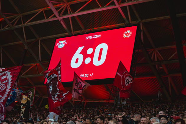 RB Leipzig vs Eintracht Frankfurt full time RB Leipzig vs Eintracht Frankfurt, Bundesliga, Germany, Football, 26 27, GER, Leipzig, Red Bull Arena Stadium DFL regulations prohibit any use of photographs as image sequences and or quasi-video.DFL regulations prohibit any use of photographs as image sequences and or quasi-video. Leipzig Red Bull Arena, Leipzig Sachsen GER Copyright: xBillmanxDubex