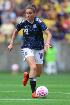 RECORD DATE NOT STATED 10th October 2026; Beira-Rio Stadium, Porto Alegre, Brazil; Friendlies Women Football, Brazil versus Argentina; Catalina Ongaro of Argentina runs with the ball MaxxPeixoto