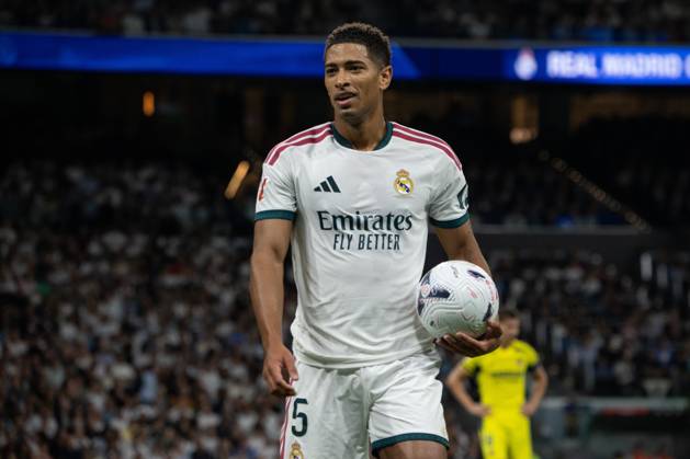 October 10, 2026, Madrid, Spain: Jude Bellingham (Real Madrid) seen in action..during the La Liga EA SPORTS 2026-2027 match between Real Madrid and Villarreal..Final score: Real Madrid 1 - 0 Villarreal La Liga EA SPORTS 2026-2027 - (Match Finished) Real Madrid Vs. Villarreal In Madrid, Spain - 10 Oct 2026  - ZUMAs197 20261010_aaa_s197_324 Copyright: xDavidxCanalesx