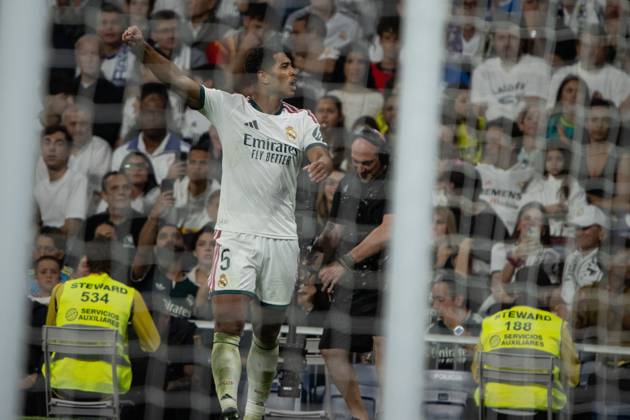 October 10, 2026, Madrid, Spain: Jude Bellingham (Real Madrid) seen in action during the La Liga EA SPORTS 2026-2027 match between Real Madrid and Villarreal..Final score: Real Madrid 1 - 0 Villarreal La Liga EA SPORTS 2026-2027 - (Match Finished) Real Madrid Vs. Villarreal In Madrid, Spain - 10 Oct 2026 - ZUMAs197 20261010_aaa_s197_327 Copyright: xDavidxCanalesx