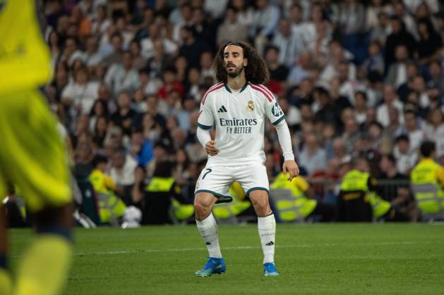 October 10, 2026, Madrid, Spain: Marc Cucurella (Real Madrid) seen in action..during the La Liga EA SPORTS 2026-2027 match between Real Madrid and Villarreal..Final score: Real Madrid 1 - 0 Villarreal Madrid Spain - ZUMAs197 20261010_aaa_s197_306 Copyright: xDavidxCanalesx