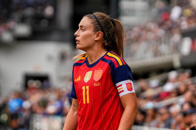USA v Spain - Women s International Friendly, Länderspiel, Nationalmannschaft WASHINGTON D.C., UNITED STATES - OCTOBER 10: Alexia Putellas (11) of Spain looks on during Women s International Friendly football match between USA and Spain at Audi Field Stadium in Washington D.C., United States on October 10, 2026. Hasan Akbas Anadolu District of Columbia United States. Editorial use only. Please get in touch for any other usage.  Copyright: x2026xAnadoluxHasanxAkbasx