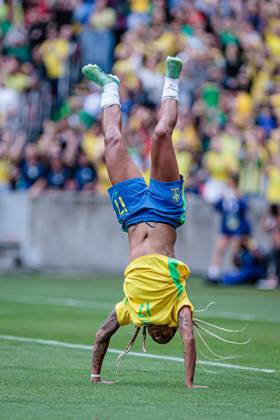 RECORD DATE NOT STATED match between Brazil and Argentina friendly 2026 Porto Alegre (RS), 10 10 2026 - Friendly match Women s national team, Nationalteam Brazil vs Argentina - Geise scores and celebrates her goal in the match between Brazil and Argentina, valid for the 2026 friendly match held at the Beira Rio stadium, in the city of Porto Alegre, on the afternoon of this Saturday, October 10, 2026. Credit: Wellington Rosa PHD Press TheNews2.(Foto: Phd Press Thenews2 imago images) SPO  Copyright: xPHDxPRESSx
