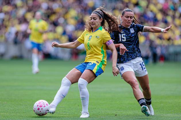 RECORD DATE NOT STATED match between Brazil and Argentina friendly 2026 Porto Alegre (RS), 10 10 2026 - Friendly match Women s national team, Nationalteam Brazil vs Argentina - Angelina and Bonsegundo play in the match between Brazil and Argentina, valid for the 2026 friendly held at the Beira Rio stadium, in the city of Porto Alegre, on the afternoon of this Saturday, October 10, 2026. Credit: Wellington Rosa PHD Press TheNews2.(Foto: Phd Press Thenews2 imago images) SPO  Copyright: xPHDxPRESSx