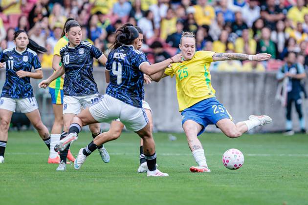 RECORD DATE NOT STATED match between Brazil and Argentina friendly 2026 Porto Alegre (RS), 10 10 2026 - Friendly match Women s national team, Nationalteam Brazil vs Argentina - Action in the match between Brazil and Argentina, valid for the 2026 friendly match held at the Beira Rio stadium, in the city of Porto Alegre, on the afternoon of this Saturday, October 10, 2026. Credit: Wellington Rosa PHD Press TheNews2.(Foto: Phd Press Thenews2 imago images) SPO  Copyright: xPHDxPRESSx