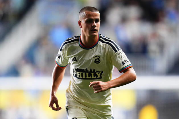 October 10, 2026: Philadelphia Union Midfielder Cavan Sullivan (6) jogs on the field during the second half of an MLS, Fussball Herren, USA match against Real Salt Lake at Subaru Park in Chester, Pennsylvania. CSM Chester United States of America - ZUMAc04_ 20261010_zma_c04_298 Copyright: xKylexRoddenx