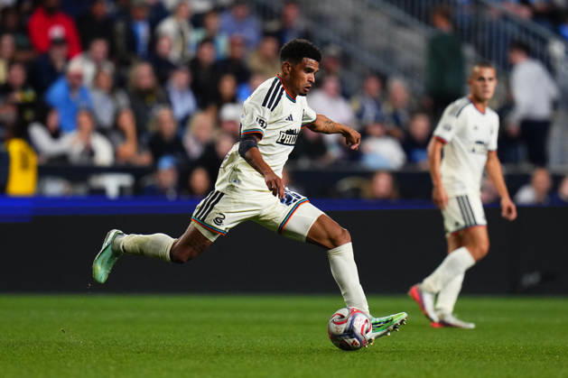 October 10, 2026: Philadelphia Union Defender Nathan Harriel (26) passes the ball during the second half of an MLS, Fussball Herren, USA match against Real Salt Lake at Subaru Park in Chester, Pennsylvania. CSM Chester United States of America - ZUMAc04_ 20261010_zma_c04_316 Copyright: xKylexRoddenx
