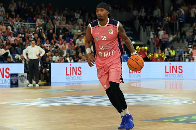 Frank Champion (MLP Academics Heidelberg, 55) GER BBL MLP Academics Heidelberg - SBB Baskets Wolmirstedt Basketball Barmer 2.Basketball Bundesliga ProA 4.Spieltag Saison 2026 2027 10.10.2026 GER MLP Academics Heidelberg - SBB Baskets Wolmirstedt, Basketball Barmer 2.Basketball Bundesliga ProA 4.Spieltag Saison 2026 2027 10.10.2026 Heidelberg Copyright: xEibner-Pressefoto JoergxHirschx EP_JHH