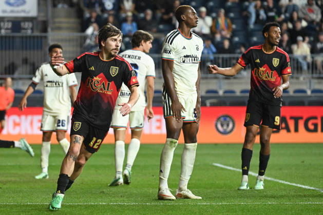 Philadelphia Union Vs Real Salt Lake - October 10, 2026 Saba Lobjanidze 12 of Real Salt Lake celebrates after scoring a goal during the Major League Soccer 2026 match between Philadelphia Union and Real Salt Lake at Subaru Park in Chester, Pennsylvania, on October 10, 2026. Philadelphia United States  Copyright: xJackxMegawx originalFilename:megaw-philadel261010_npLEA.jpg