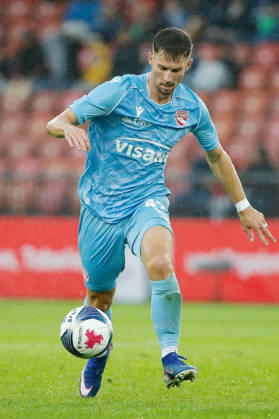 10.10.2026 Zuerich, SCHWEIZ, Stadion Letzigrund Zuerich, Herren Fussball Super League FC Zuerich - FC Thun Fabio Fehr (FC Thun)