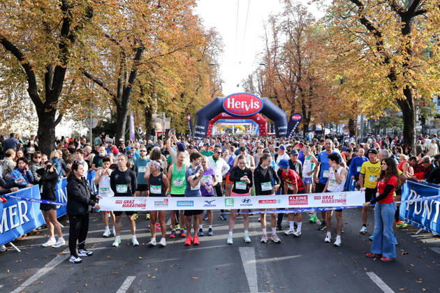 RUNNING - Graz Marathon 2026 GRAZ,AUSTRIA,11.OCT.26 - RUNNING - Graz Marathon. Image shows the participants.  GEPAxpictures xMaticxKlansek
