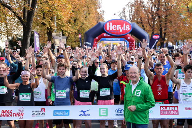 RUNNING - Graz Marathon 2026 GRAZ,AUSTRIA,11.OCT.26 - RUNNING - Graz Marathon. Image shows Urs Harnik (Energie Steiermark).  GEPAxpictures xMaticxKlansek