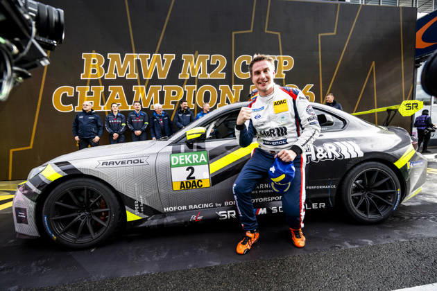 BMW M2 Cup, 9. + 10. Rennen Hockenheim 2026 2 BMW M2 Racing, Hofor Racing by Bonk Motorsport: Michael Schrey - picture by Gruppe C Photography Hockenheim Hockenheimring Baden-Württemberg Deutschland Copyright: xGruppexCxPhotographyx