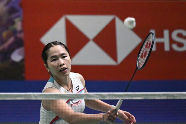 Ratchanok Intanon of Thailand hits a return during her women s singles match against Mia Blichfeldt of Denmark (not pictured) during the finals at the badminton Clash of Clans Arctic Open 2026 tournament in Vantaa, Finland, on October 11, 2026. - ANTTI AIMO-KOIVISTO Finland r3F4dOhJj4o  Copyright: xAnttixAimo-Koivistox r3F4dOhJj4o