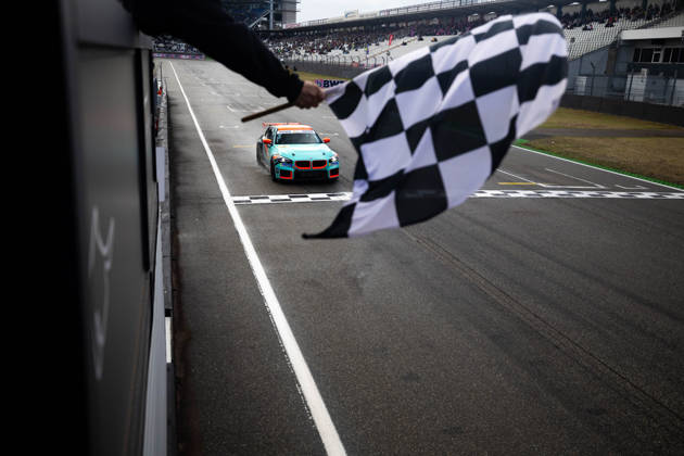 BMW M2 Cup, 9. + 10. Rennen Hockenheim 2026 3 BMW M2 Racing, Hofor Racing by Bonk Motorsport: Niklas Hirsch - picture by Gruppe C Photography Sachsenring Sachsenring Baden-Württemberg Germany Copyright: xGruppexCxPhotographyx