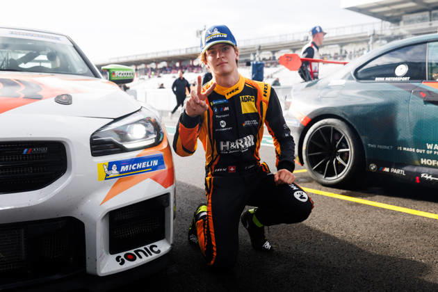 BMW M2 Cup, 9. + 10. Rennen Hockenheim 2026 66 BMW M2 Racing, ME Motorsport: Christopher Holst - picture by Gruppe C Photography Sachsenring Sachsenring Baden-Württemberg Germany Copyright: xGruppexCxPhotographyx