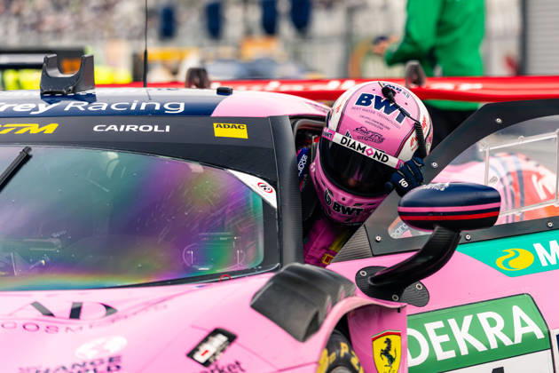 DTM, 15. + 16. Rennen Hockenheim 2026 14 Ferrari 296 GT3 EVO, EMIL FREY RACING: Matteo Cairoli - picture by Gruppe C Photography Sachsenring Germany Copyright: xGruppexCxPhotographyx