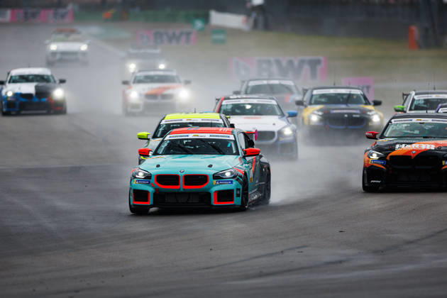 BMW M2 Cup, 9. + 10. Rennen Hockenheim 2026 3 BMW M2 Racing, Hofor Racing by Bonk Motorsport: Niklas Hirsch - picture by Gruppe C Photography Sachsenring Sachsenring Baden-Württemberg Germany Copyright: xGruppexCxPhotographyx