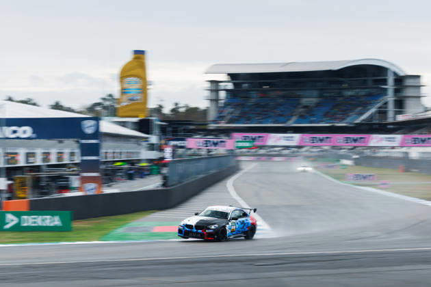 BMW M2 Cup, 9. + 10. Rennen Hockenheim 2026 1 BMW M2 Racing, ADAC BMW M2 Cup VIP: Betty Taube, Michael Bräutigam - picture by Gruppe C Photography Sachsenring Sachsenring Baden-Württemberg Germany Copyright: xGruppexCxPhotographyx