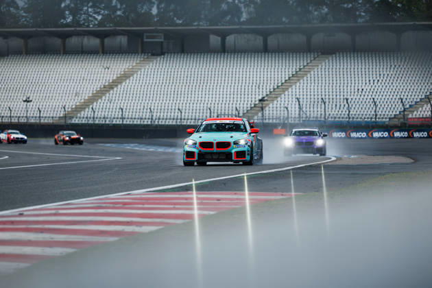 BMW M2 Cup, 9. + 10. Rennen Hockenheim 2026 3 BMW M2 Racing, Hofor Racing by Bonk Motorsport: Niklas Hirsch - picture by Gruppe C Photography Sachsenring Sachsenring Baden-Württemberg Germany Copyright: xGruppexCxPhotographyx