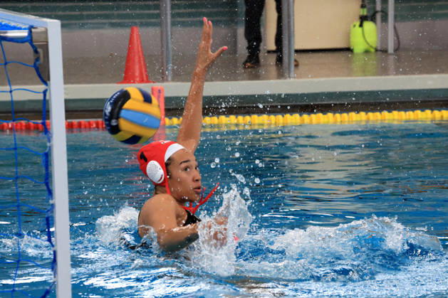 11.10.2026, GER, DEU, Deutschland Wasserball Frauen ,Wasserball Champion League Qualifikation, Saison 2026, Berlin, Spandau 04 vs. Pallanuoto Trieste Mia Rycraw ( Spandau04 1 ) nordphoto GmbH Engler Berlin Schwimmhalle-Schoeneberg Berlin Deutschland Copyright: xNordphotox xEnglerx