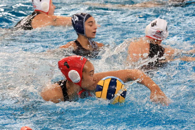 11.10.2026, GER, DEU, Deutschland Wasserball Frauen ,Wasserball Champion League Qualifikation, Saison 2026, Berlin, Spandau 04 vs. Pallanuoto Trieste Mia Rycraw ( Spandau04 1 ) nordphoto GmbH Engler Berlin Schwimmhalle-Schoeneberg Berlin Deutschland Copyright: xNordphotox xEnglerx