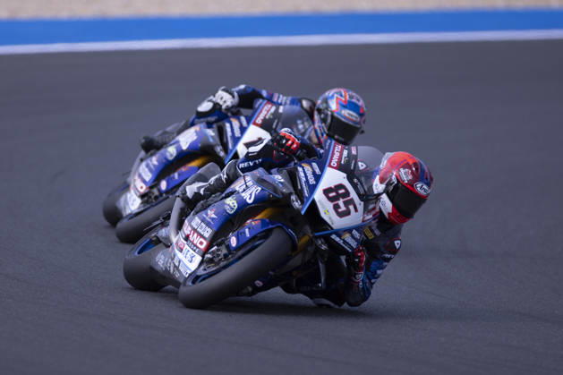 October 11, 2026, Cascais, Lisboa, Portugal: ESTORIL, PORTUGAL - OCTOBER 11: Twan Smits of Netherlands and Motoxracing WorldSBK Team competes during the Superpole Race during day three of the World Superbikes Estoril Round at Circuito Estoril on October 11, 2026 in Estoril, Portugal Cascais Portugal - ZUMAl192 20261011_zsp_l192_069 Copyright: xMiguelxLemosx