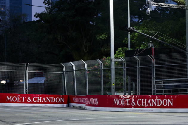 F1 - SINGAPORE GRAND PRIX 2026 Moët & Chandon branding illustration during the 2026 Formula 1 Singapore Grand Prix, 17th round of the 2026 Formula One World Championship, WM, Weltmeisterschaft from October 9 to 11, 2026 on the Marina Bay Street Circuit, in Singapore, Singapore - SingaporeSingapore Copyright: xDPPIx