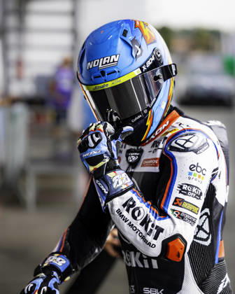 October 11, 2026, Cascais, Lisbon, Portugal: Miguel Oliveira of Rokit BMW Motorrad WorldSBK Team during the Tissot Superpole Race of the FIM Superbike World Championship, WM, Weltmeisterschaft at Circuito Estoril on October 11, 2026 in Cascais, Portugal. Cascais Portugal - ZUMAr200 20261011_zsp_r200_002 Copyright: xNunoxReisinhox