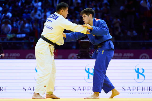 Sanshiro Murao (JPN), OCTOBER 11, 2026 -Judo : World Judo Championships BAKU2026 Mixed teams Semi-final match at National Gymnastics Arena in Baku, Azerbaijan. aflo_355045870 KenxAsakurax