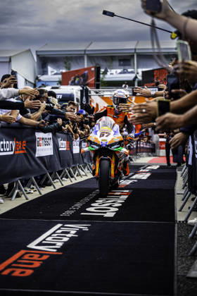 October 11, 2026, Cascais, Lisbon, Portugal: Alberto Surra of Motocorsa Racing in action during the Tissot Superpole Race of the FIM Superbike World Championship, WM, Weltmeisterschaft at Circuito Estoril on October 11, 2026 in Cascais, Portugal. Cascais Portugal - ZUMAr200 20261011_zsp_r200_028 Copyright: xNunoxReisinhox